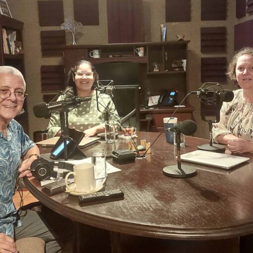 NUC Aruba on the radio on World Radio Day in 2025