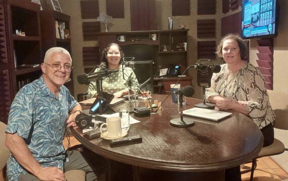 NUC Aruba on the radio on World Radio Day in 2025